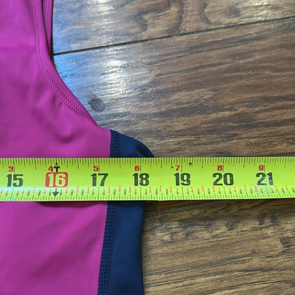 Ruby Ribbon Pink Racerback Tank Top size says 42 - Picture 5 of 9